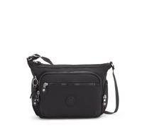 Kipling Gabbie S, Borsa a Tracolla Piccola, Black Noir (Nero)