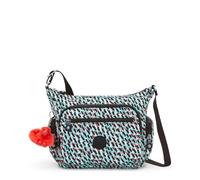 Kipling Gabbie S, Borsa a Tracolla Piccola, Abstract Print (Bianco)