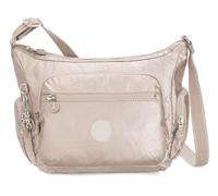 Kipling Gabbie S, Borsa a Tracolla Piccola, Metallic Glow (Argento)