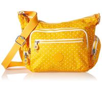 Kipling Gabbie S, Borse a tracolla Donna, Morbido Dot Giallo, Taglia unica