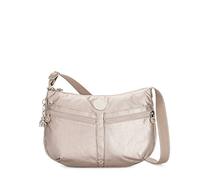 Kipling Izellah - Borsa a tracolla da donna (confezione da 1), Glow Metallico, 12.25" L X 9.25" H X 5" D, Borsa a tracolla Izellah