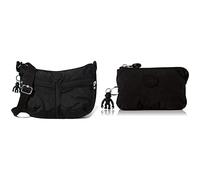 Kipling IZELLAH, Crossbody Donna, Nero Noir, 12x33x23 cm+Pouches/Cases Donna, Ne