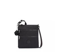 Kipling Keiko-Mini Borsa a Tracolla, Unisex-Adulto, Nero Nero, 8"L x 9" H x 1.25" D