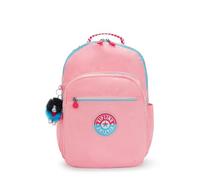 KIPLING KIPLING Seoul Extra Large 17" Laptop Backpack, durevole, Roomy With Padded Shoulder Straps Zaino da donna (confezione da 1), Mare dei coralli C, L, Seoul - Zaino extra large per laptop da 17