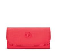 Kipling Money Land Snap Portafoglio, Escape Red, 7.25''L x 4''H x 1.25''D