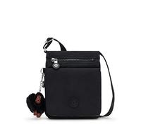Kipling New Eldorado, Borse a Tracolla Unisex - Adulto, Tonale Nero, 19.5x15x2 cm