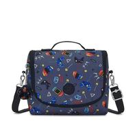 Kipling New Kichirou, Lunchbox Grande Unisex - Bambini e ragazzi, Gaming Grey, Taglia Unica