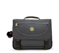 Kipling Preppy, Zaino da Scuola Medio Unisex - Bambini e ragazzi, Back To Grey, 17.5 x 41 x 33 cm (L x W x H)