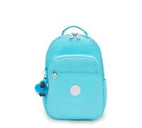 Kipling Seoul BTS Zaino Donna, Papavero Aqua, 13.75''L x 17.25''H x 8''D, Kipling Zaino da donna Seoul Bts