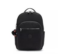 Kipling Seoul Extra Large Backpack Backpack, Nero (True Black 2), 13.5"L x 18.25"H x 7.75"D, Seoul - Zaino per laptop da 17 pollici, resistente, spazioso con spallacci imbottiti, borsa