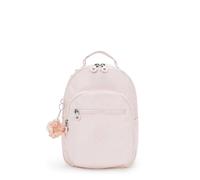 Kipling Zaino per tablet Seoul - Stampa piccola, Brillantezza rosa - S Donna
