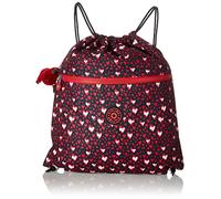 Kipling Supertaboo, Borsa con coulisse Unisex - Adulto, Rosa (Heart Festival), 45 cm