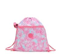 Kipling SUPERTABOO Medio Zaino, Garden Clouds (Pink)