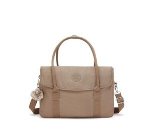 Kipling Superworker S Zaino per Laptop, Borsa da Lavoro Compatta Leggera con Scomparto Laptop Imbottito, Tasche Intelligenti & Spallacci Regolabili - Tan Beige