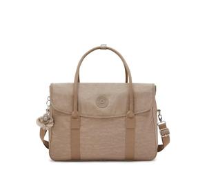Kipling Superworker Zaino per Laptop, Borsa da Lavoro Business Leggera con Scomparto Laptop Imbottito, Tasche Multiple & Spallacci Comodi - Tan Beige