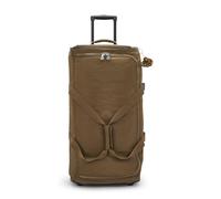 Kipling TEAGAN L Borsone grande con ruote, Upright, Smooth Khaki (Khaki)
