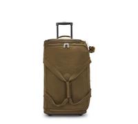 Kipling TEAGAN M Borsone medio con ruote, Upright, Smooth Khaki (Khaki)