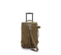 Kipling TEAGAN US Borsone piccolo con ruote, Carry On, Smooth Khaki (Khaki)