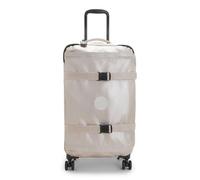 Kipling Trolley in tessuto con 4 ruote, doppio scomparto interno foderato. Braccio traino telescopico regolabile. 66x24x36