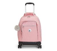 kipling Zea Wheeled Backpack L Bridal Rose