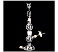 Kipp Generatore di Gas Idrogeno Apparecchio di Kipp Laboratorio di Chimica Organica Glassware (125ml(Standard version))