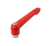 KIPP K0270.20884.20 K0270 - Leva a morsetto, colore: Rosso