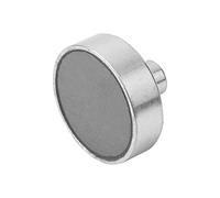 KIPP K0549.06.20 K0549 - Elementi magnetici, colore: Argento