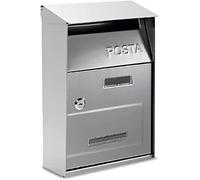 kippen 10005HS - Cassetta Postale Modello Next, Colore Grigio. Misure: 320x220x100 mm