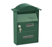 Kippen 10006PG - Cassetta Postale Modello "GLORY" di Colore Verde. Dimensioni: 350x250x100mm.
