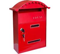 Kippen 10006PR - Cassetta Postale Modello "GLORY" di Colore Rosso. Dimensioni: 350x250x100mm.