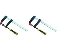 kippen 1081EA Strettoio da Falegname con Asta in Acciaio, 50x150 mm (Confezione da 2)