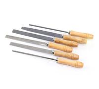 Kippen 1120X - Set da 6 pcs di Lime e Raspe per Legno e Metallo da 200 mm.