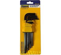 kippen 1227A Set 9 PCS di Chiavi a brugola con Testa sferica