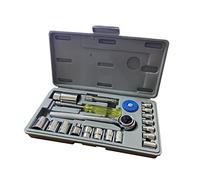 Kippen 1242A1 - Set da 21 pezzi di chiavi a bussola con accessori.