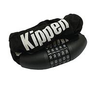 kippen 2013A - Catena con Lucchetto Combinazione 5 Cifre. Lunghezza 100 Cm. Ideale per bici, skateboard, scooter, cancelli, cassette degli attrezzi, nero