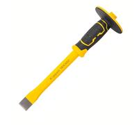 Kippen 3009X - Scalpello per Muratore a Punta Piatta con Impugnatura di Protezione in Materiale Bicomponente. Dimensioni: 300x18mm.