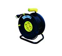 Kippen 4034 - Avvolgicavo con Disgiuntore Termico di Protezione, Lunghezza 50 Mt