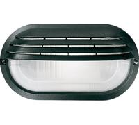 kippen 4205S Plafoniera Ovale con Palpebra Nera in Poliammide Dimensioni