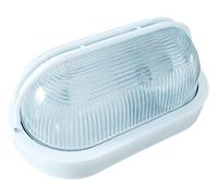 kippen 4206S - Plafoniera Ovale con Palpebra in Poliammide, Blu, 20x12x10 cm