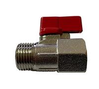 Kippen 5004B - Mini valvola a Sfera in Ottone. Attacco M/F da 1/2"