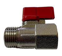 Kippen 5004B1 - Mini valvola a Sfera in Ottone. Attacco M/F da 1/2"