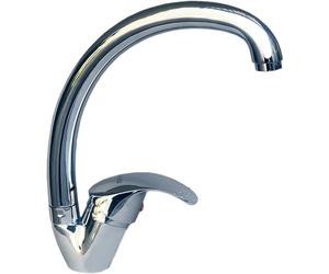 Kippen 5120AX - Miscelatore a Canna Fusa per Lavello da Cucina. Modello "Saturn"