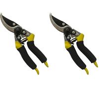 Kippen 6008X - Cesoie da Potatura per il Giardinaggio con Tagliente Bypass e Impugnatura con Doppio Rivestimento. Lunghezza Totale: 210 mm. (Confezione da 2)