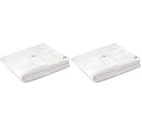 Kippen 6057BX - Telone Retinato Trasparente con Grammatura da 130 g/m². Taglia 3x3 (9 m²) (Confezione da 2)