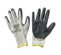 kippen 7014K1 - Confezione da 12 Paia di Guanti da Lavoro in Nitrile, Taglia 8