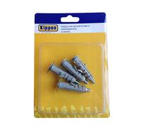 kippen 9021K2 Kit Composto da 4 Tasselli per Fissaggio ad Espansione da mm.12 con Vite e Rondella, 0 V