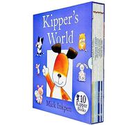Kipper's World 10 Books Collection Box Set By Mick Inkpen (Kipper, Birthday, Beach Ball, Hide Me, New Pet, One Year With Kipper, Toybox, Snowy Day, Little Friends, Monster)