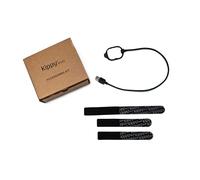 Kippy - Kit Ricambio per Collare GPS per Cani e Gatti Evo - Kit Accessori con Cavo di Ricarica Batteria e 3 Velcri per Aggancio GPS al Collare - Accessori Ricambio per GPS Gatto e Cane Evo