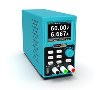Kiprim Alimentatore da banco programmabile, alimentatore regolabile con 0-60V 0-20A, max. 400W potenza di uscita, interfaccia USB, software su pennetta USB, per laboratorio e officina DC620S