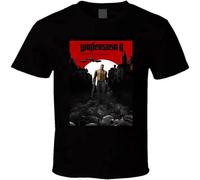 kipzzz Men t-Shirt Wolfenstein II The Colossus 2017 Game T Shirt Tshirt Women t Shirt XXL
